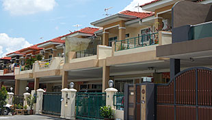 Double Storey Terrace Type 2, Street View