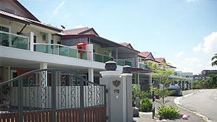 Double Storey Terrace - Street View